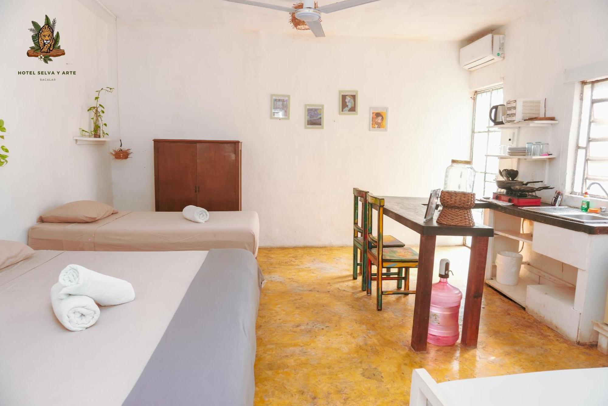 Hotel Selva Bacalar - Free Bike Rental Екстериор снимка